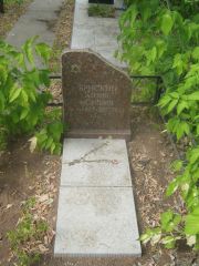 Брискин Айзик Исаевич, Самара, Центральное еврейское кладбище