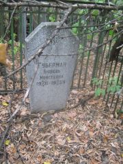 Туберман Любовь Мойсеевна, Самара, Городское кладбище