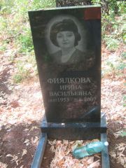 Фиялкова Ирина Васильевна, Самара, Центральное еврейское кладбище