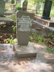 Раввин Абрам Борисович, Самара, Центральное еврейское кладбище