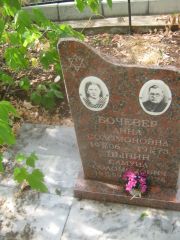 Бочевер Анна Соломоновна, Самара, Центральное еврейское кладбище