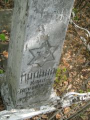 Минина Хана Абрамовна, Самара, Центральное еврейское кладбище