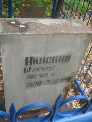 Пинский Шлема Лейбович, Самара, Центральное еврейское кладбище
