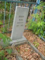 Аверх Исаак Наумович, Самара, Центральное еврейское кладбище