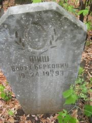 Фиш Борух Беркович, Самара, Центральное еврейское кладбище
