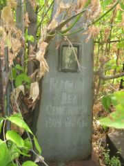 Володин Лев Семенович, Самара, Центральное еврейское кладбище