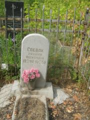 Спевак Розалия Иосифовна, Самара, Центральное еврейское кладбище