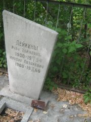 Лейкина Рива Хаймовна, Самара, Центральное еврейское кладбище