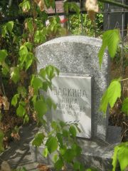 Баскина Анна Абрамовна, Самара, Центральное еврейское кладбище