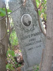 Цукерман Рива Моисеевна, Самара, Центральное еврейское кладбище