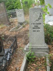 Глузман Рива Абелевна, Самара, Центральное еврейское кладбище