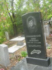 Симановский Юрий Яковлевич, Самара, Центральное еврейское кладбище