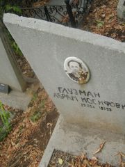 Глузман Абрам Иосифович, Самара, Центральное еврейское кладбище