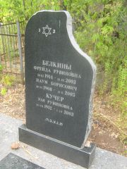 Кучер Эзя Рувиновна, Самара, Центральное еврейское кладбище