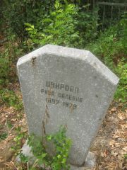 Цукрова Рива Цалевна, Самара, Центральное еврейское кладбище