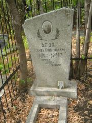 Блох Семен Григорьевич, Самара, Центральное еврейское кладбище
