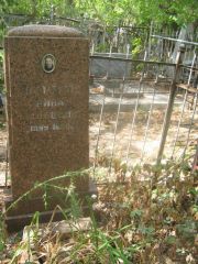 Фурман Рива Лейбовна, Самара, Безымянское кладбище (Металлург)