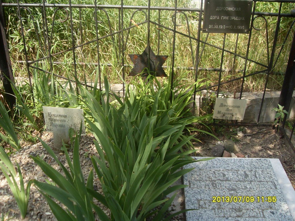 Доросинский Лев Миронович, Саратов, Еврейское кладбище