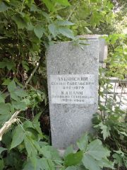 Вайзман Шмуль Менделевич, Саратов, Еврейское кладбище