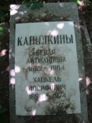 Капулкина Бейля Литманова, Саратов, Еврейское кладбище