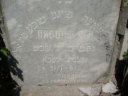 Лившиц Ф. Л., Саратов, Еврейское кладбище