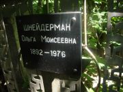 Шнейдерман Ольга Моисеевна, Саратов, Еврейское кладбище