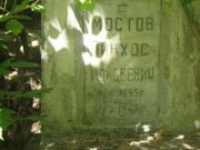 Мостов Пинхос Моисеевич, Саратов, Еврейское кладбище
