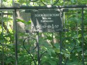 Покрышевский Иосиф Наумович, Саратов, Еврейское кладбище