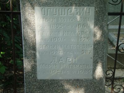 Огушевич Матвей Моисеевич