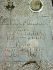 Белобородова Эня Борисовна, Саратов, Еврейское кладбище