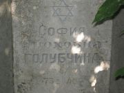 Голубчина София Эноховна, Саратов, Еврейское кладбище