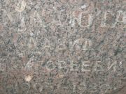 Малюта Давид Григорьевич, Саратов, Еврейское кладбище