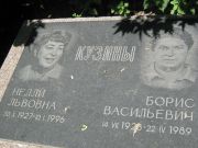 Кузина Нелли Львовна, Саратов, Еврейское кладбище