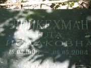 Лейкехман Ида Исааковна, Саратов, Еврейское кладбище
