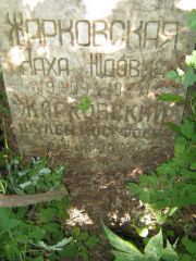 Жарковский Шулем Иосифович, Саратов, Еврейское кладбище