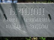 Брилон Соня Лейбовна, Саратов, Еврейское кладбище