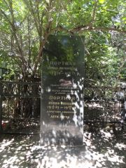 Портной Иосиф Ионович, Саратов, Еврейское кладбище