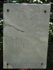 Черфус Лев Борисович, Саратов, Еврейское кладбище