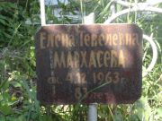 Мархасева Елена Тевелевна, Саратов, Еврейское кладбище