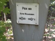 Ревзин Хоня Исаакович, Саратов, Еврейское кладбище