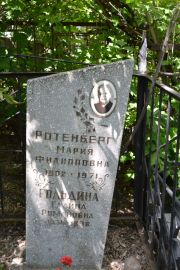 Ротенберг Мария Филипповна, Саратов, Еврейское кладбище