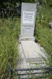 Гамус Михаил Ефимович, Саратов, Еврейское кладбище
