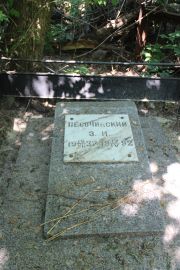 Песочинский З. И., Саратов, Еврейское кладбище