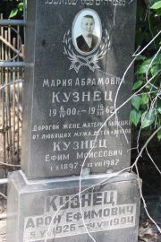 Кузнец Ефим Моисеевич, Саратов, Еврейское кладбище