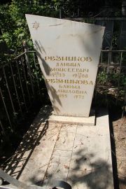 Резникова Блюма Даниловна, Саратов, Еврейское кладбище