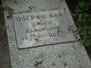 Озерянская Ольга Ханоновна, Саратов, Еврейское кладбище
