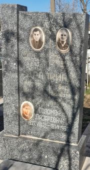 Драпкина Бася Бороховна, Ташкент, Европейско-еврейское кладбище