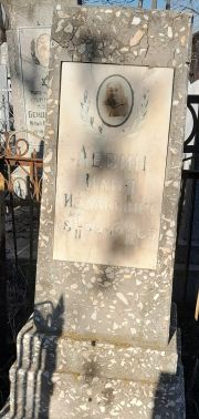 Левин Илья Исаакрвич, Ташкент, Европейско-еврейское кладбище