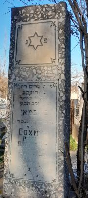 Бохман Рахиль Яковлевна, Ташкент, Европейско-еврейское кладбище