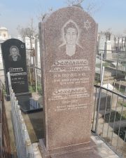 Захарина Песя Михайловна, Ташкент, Европейско-еврейское кладбище